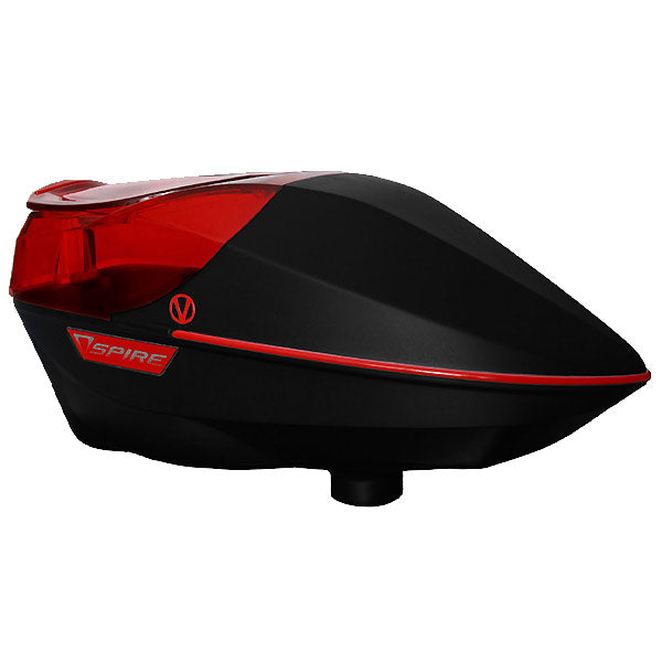 Virtue Spire 200 Paintball Loader Black Red