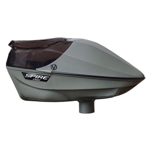 Virtue Spire 260 Paintball Hopper Forrest Green Gray