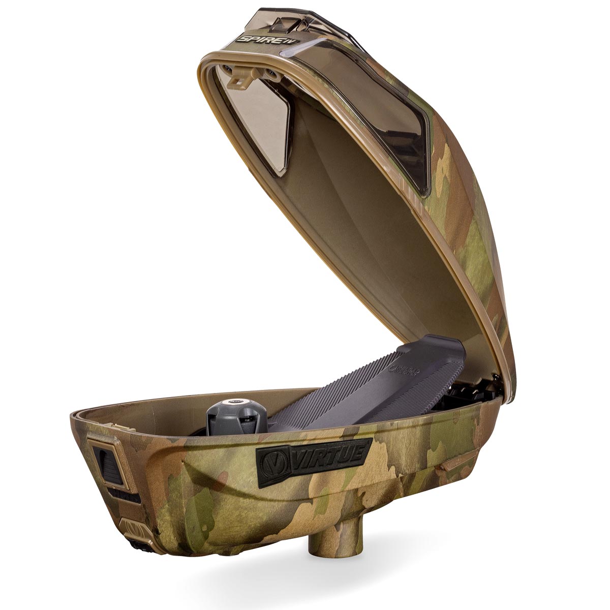 Virtue Spire 4 Paintball Loader Reality Brush Camo