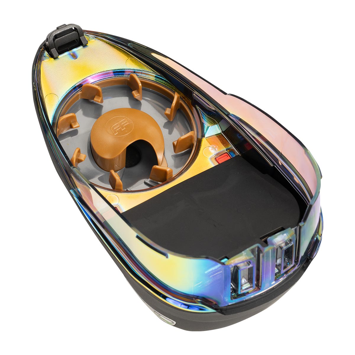 FF Funnel Feed Kit for Dye Rotor shown installed