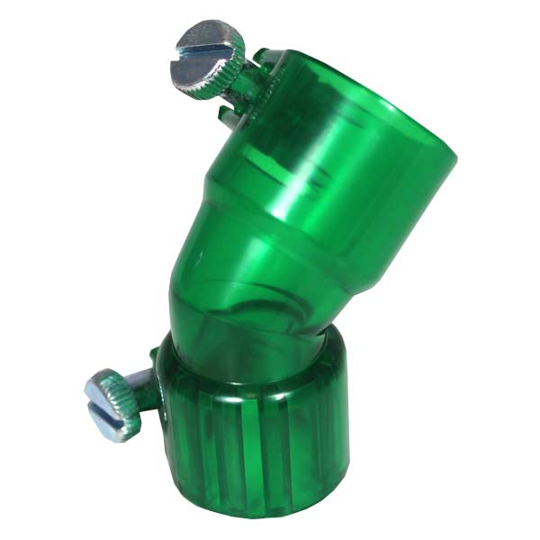 Extreme Rage Deluxe 7/8 Inch Locking Elbow Green with screws