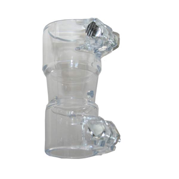 GXG Straight Paintball Elbow Clear