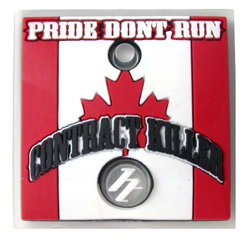 Hybrid Canuck 08 Halo Back Plate Red/White