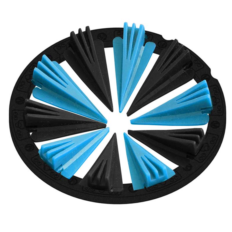 Virtue Crown 2.5 Rotor Speed Feed Cyan