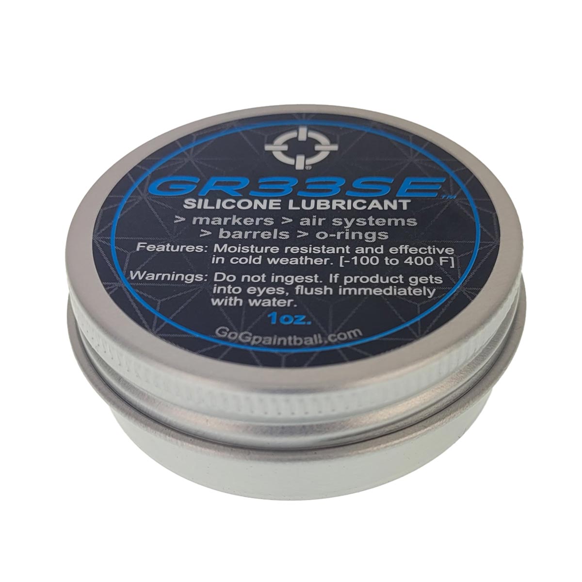 GOG Paintball Grease Silicone Lubricant 1oz Jar
