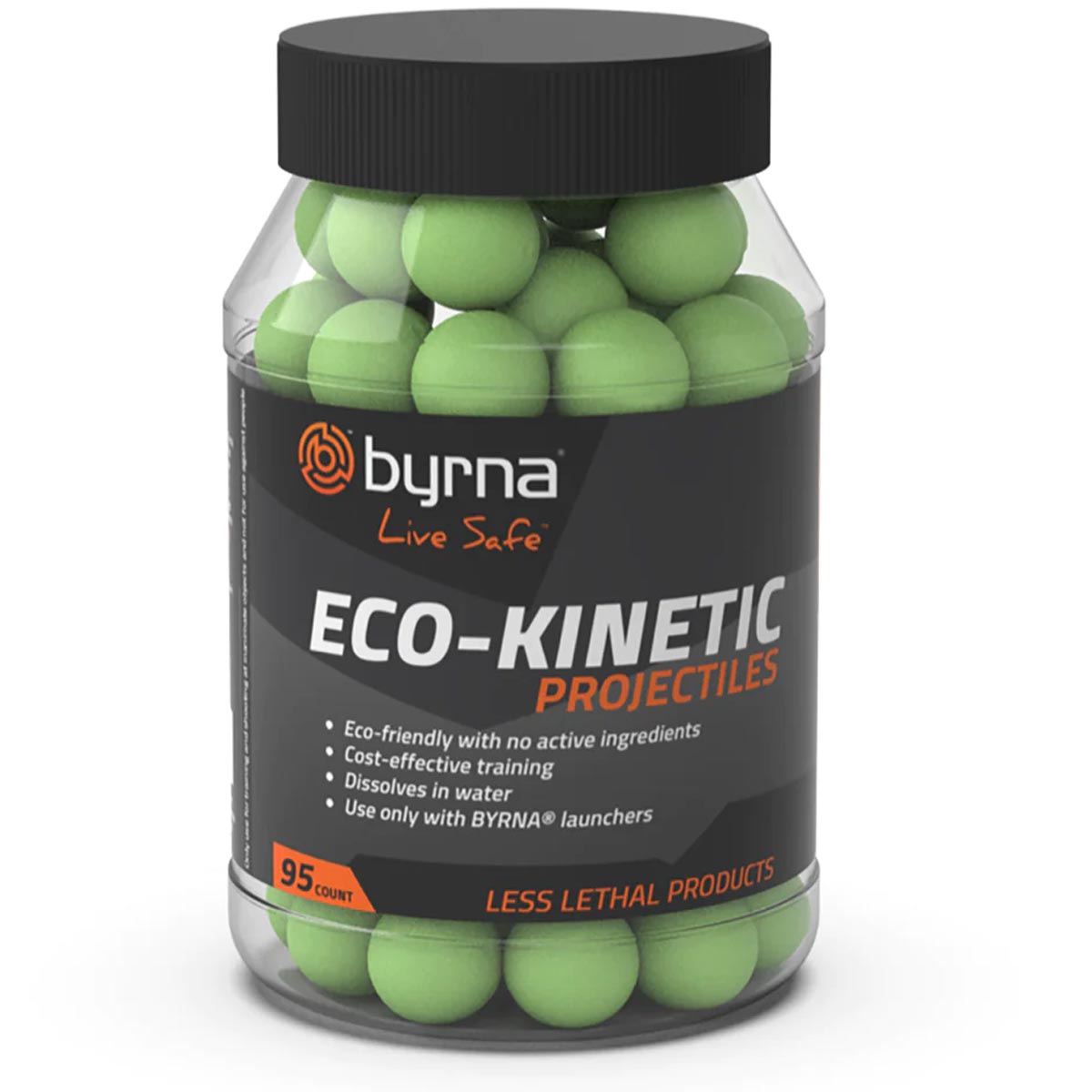 Byrna ECO Kinetic .68 Caliber Projectiles 95 Pack