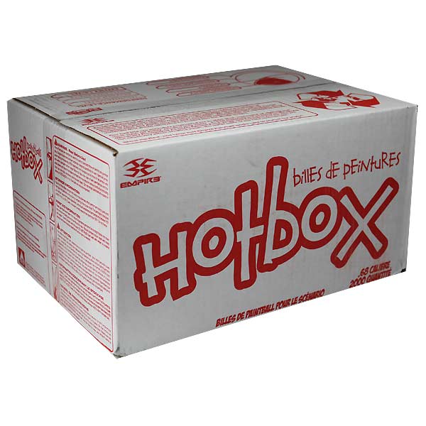 Empire Hotbox 2000 Paintballs Orange Fill