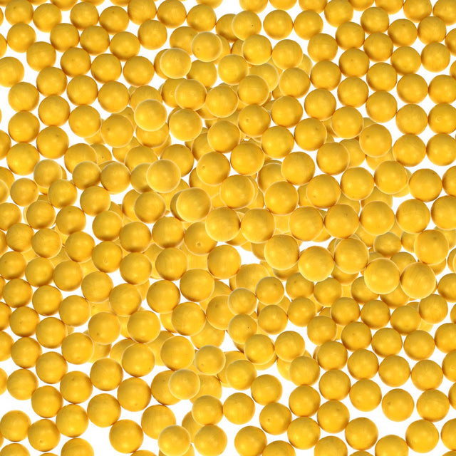 Reuseable .68 Caliber Practice Rubber Paintball Zballs 500 Count Yellow