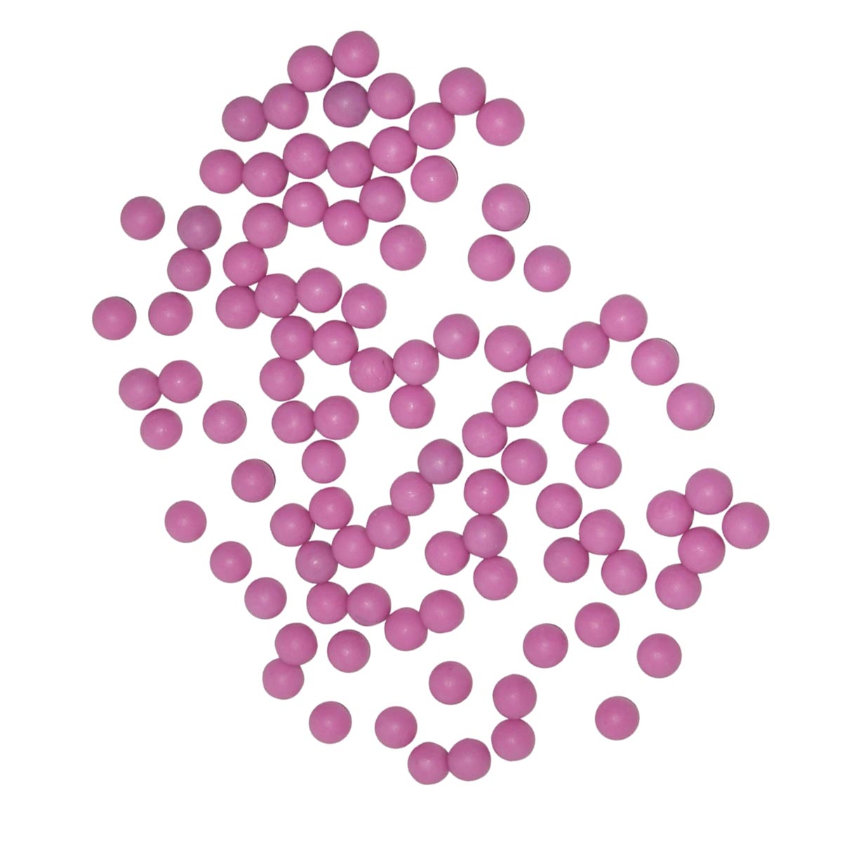 Reuseable .50 Caliber Rubber Paintball Zballs 100 Count