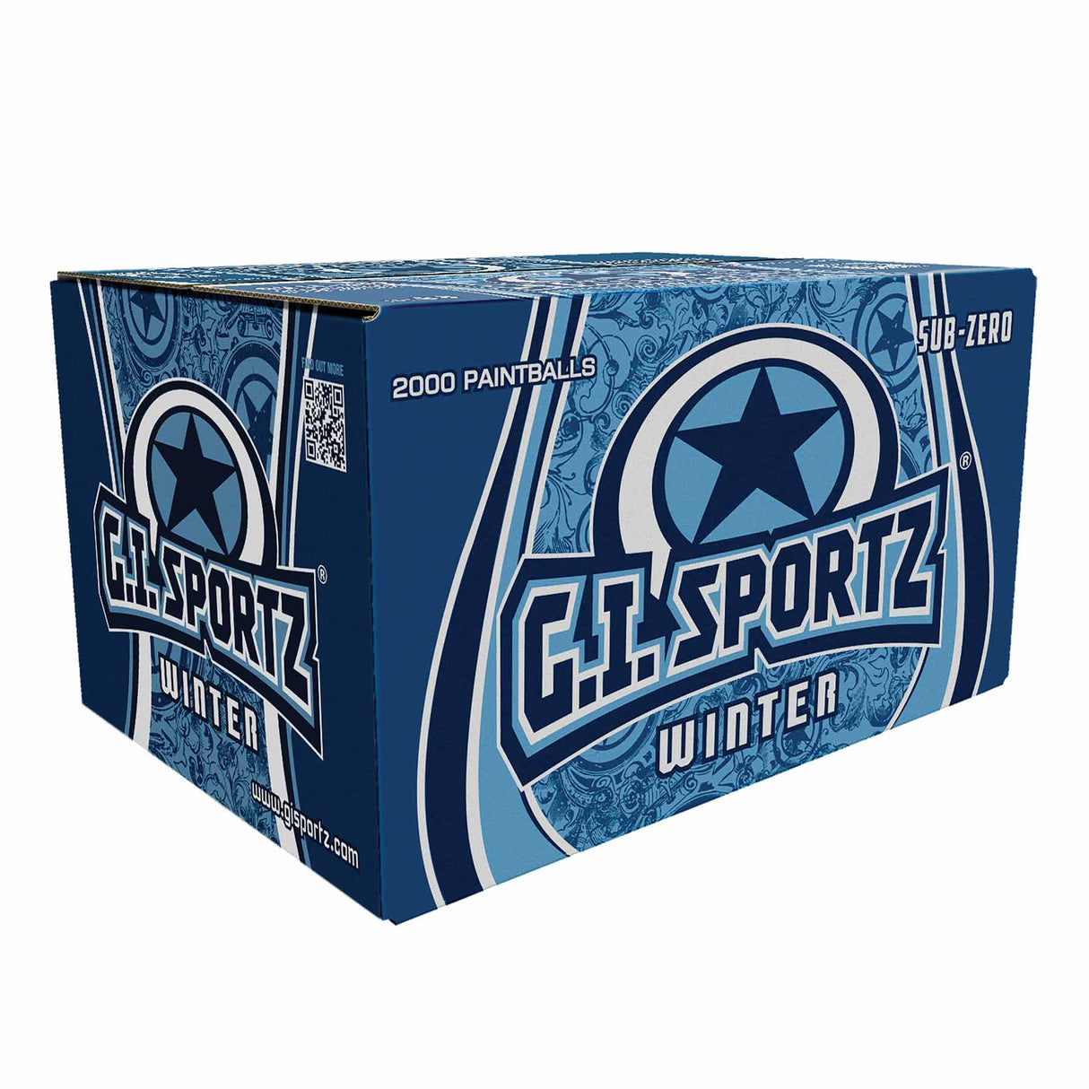 GI Sportz Winter Paintballs 2000 Rounds - Yellow Fill