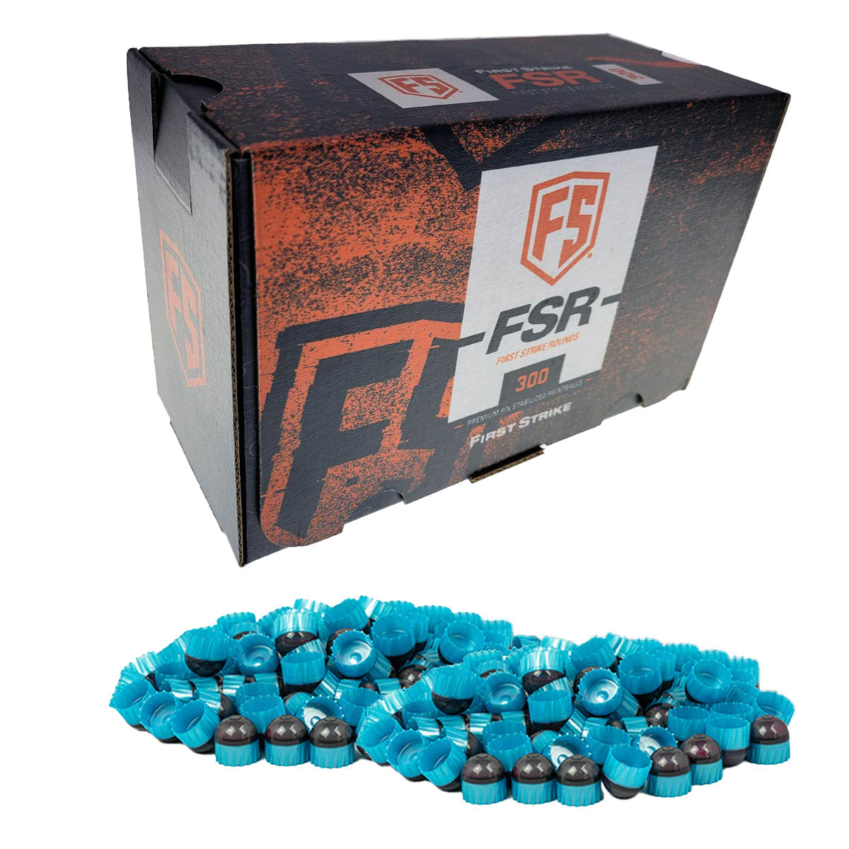 First Strike Rounds 300 Count Smoke Sky Blue Shell Pink Fill