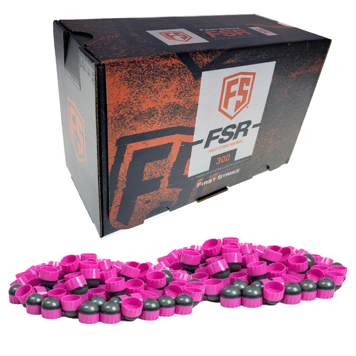 First Strike Rounds 300 Count Smoke Pink Shell Pink Fill