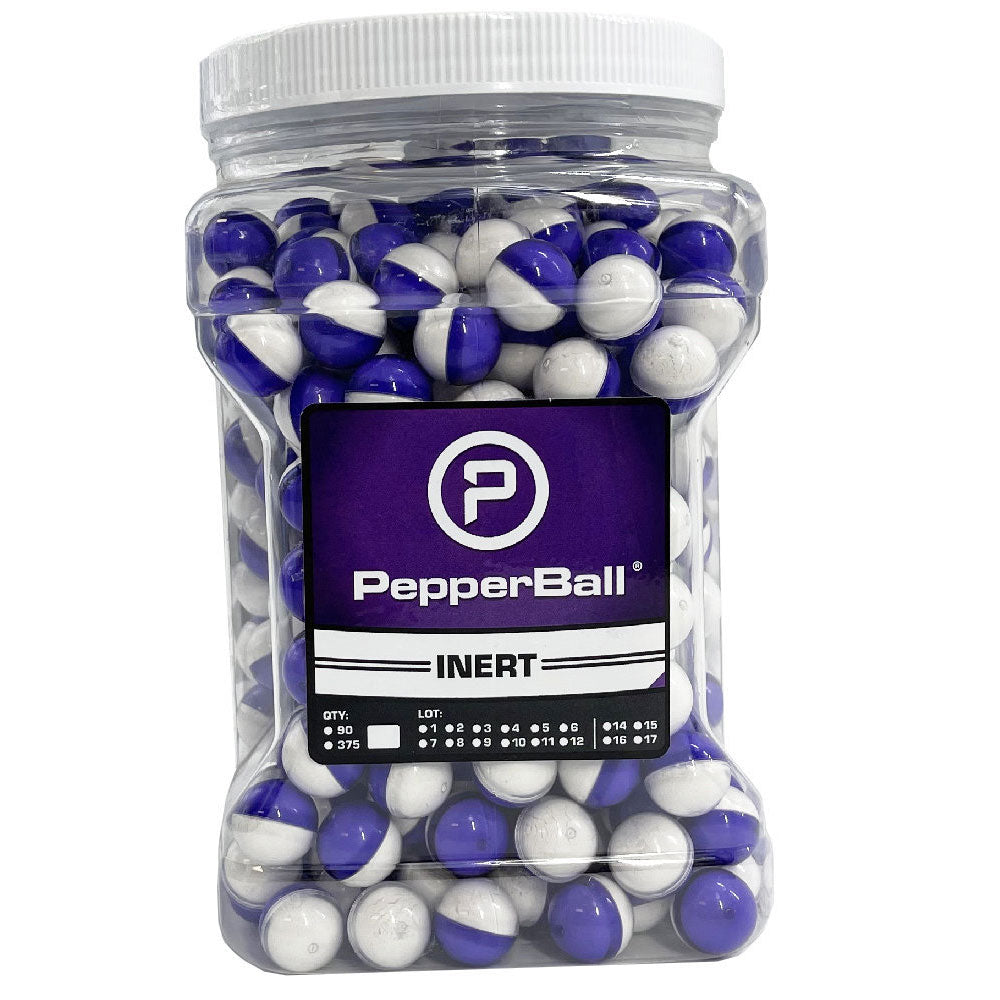 375 Count Inert Projectiles .68 Caliber USP Purple Clear Shell White Powder Fill