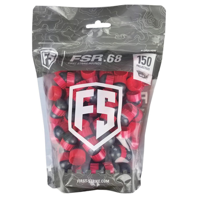 First Srike Rounds Smoke Fire Red Shell Yellow Fill 150 Rounds
