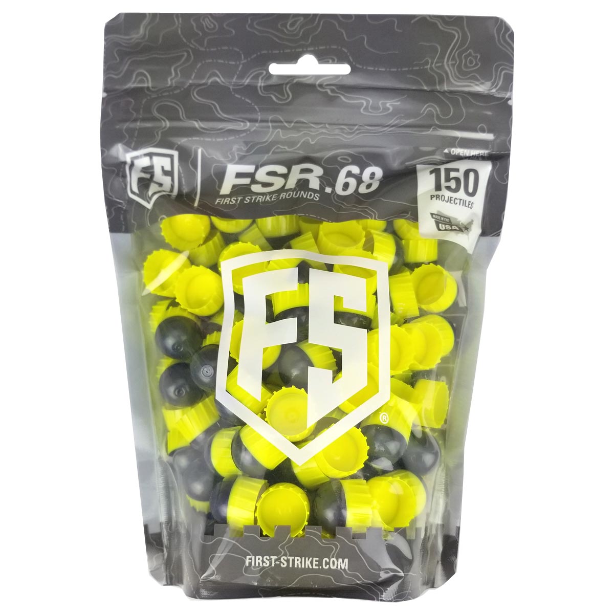 First Strike Rounds 150 Count Smoke Yellow Shell Yellow Fill