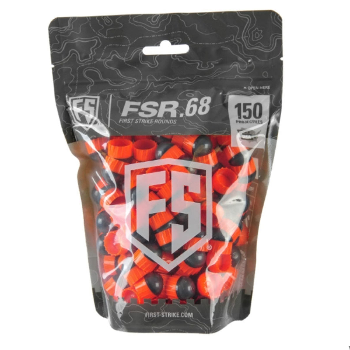 First Strike Rounds 150 Count Smoke Orange Shell Orange Fill