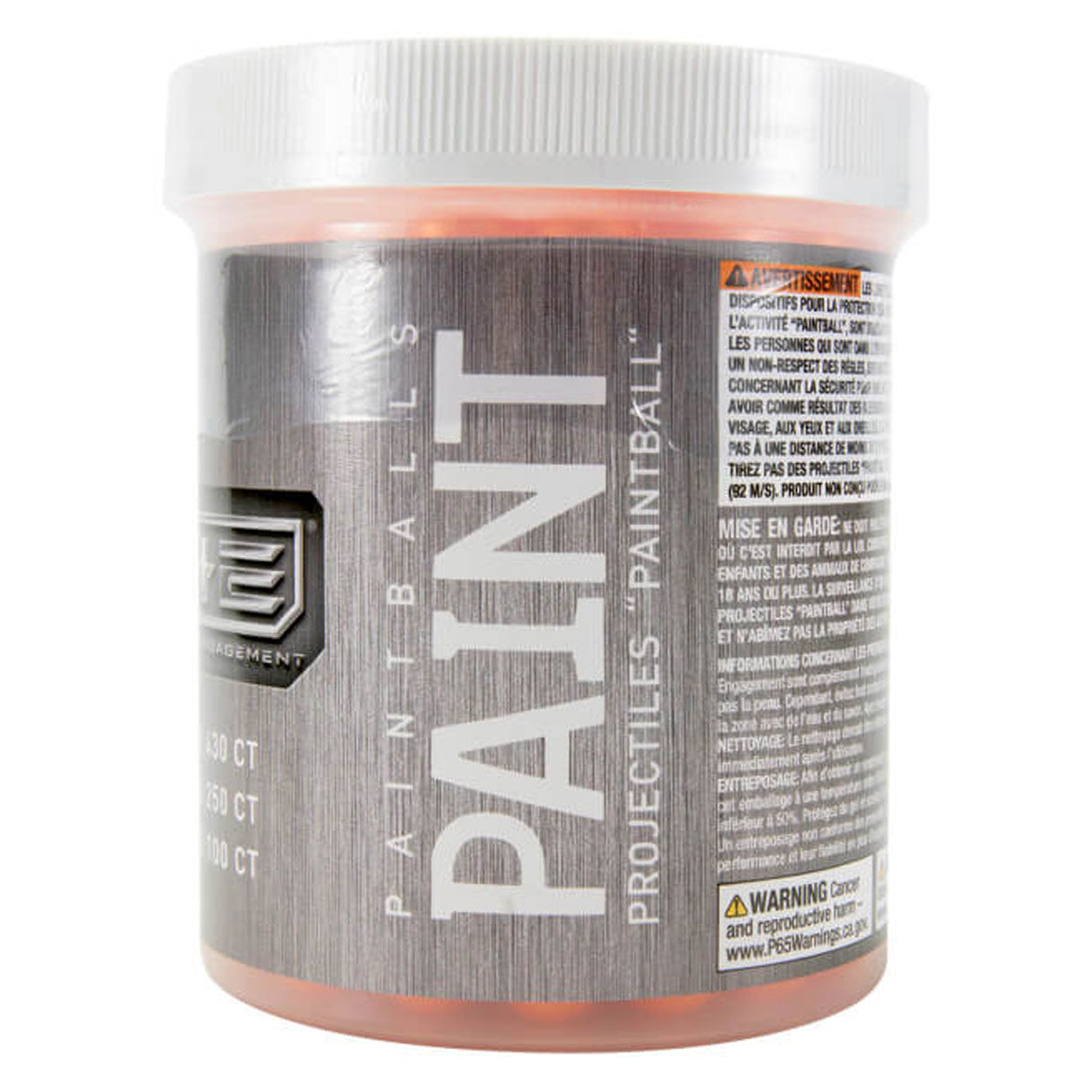 T4E .50 Caliber Paintballs Orange Fill 250 Count