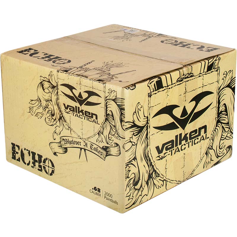 Valken Echo Paintballs 2000 Rounds Yellow Fill