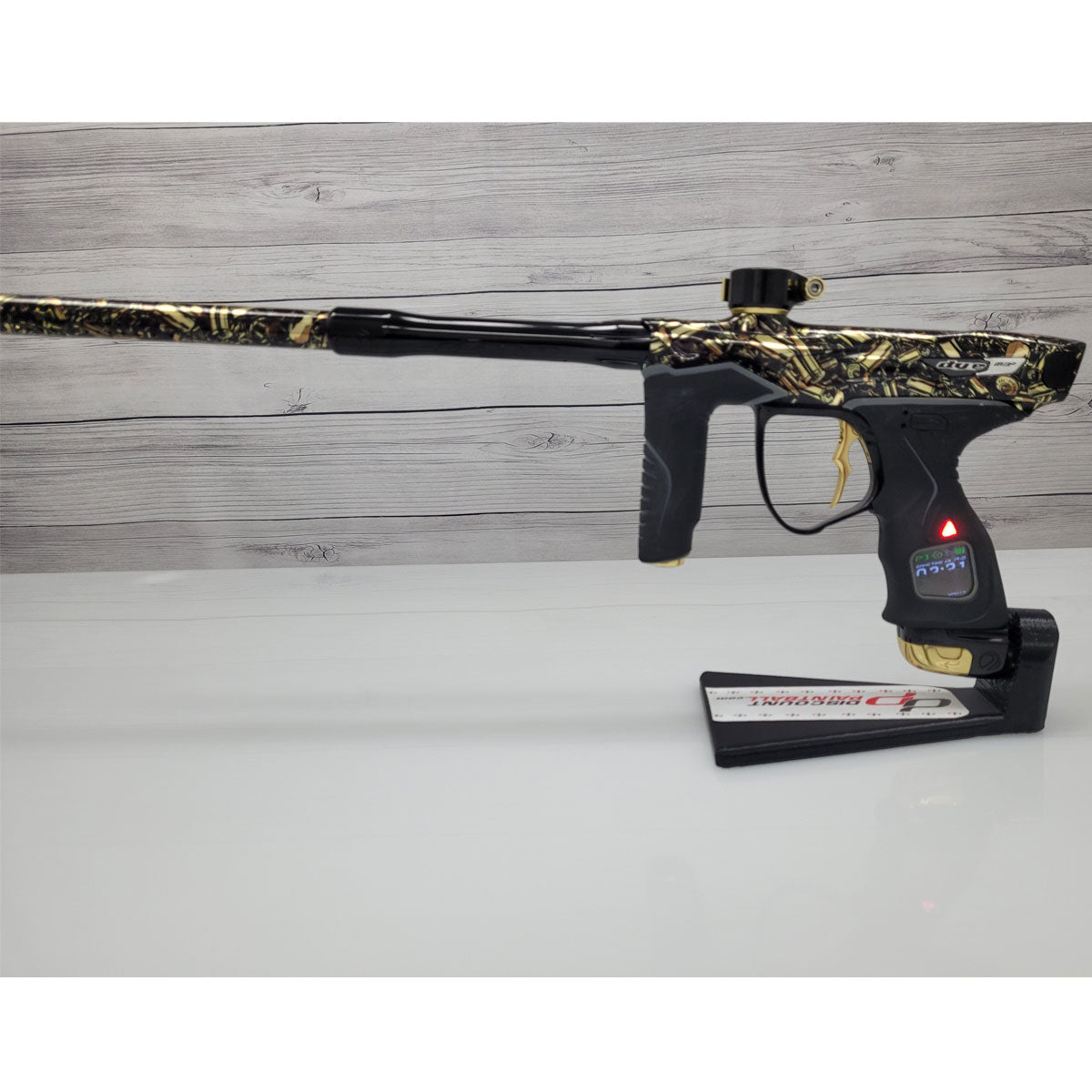 Dye M3+ Paintball Marker Gold w case and wireless charger USED