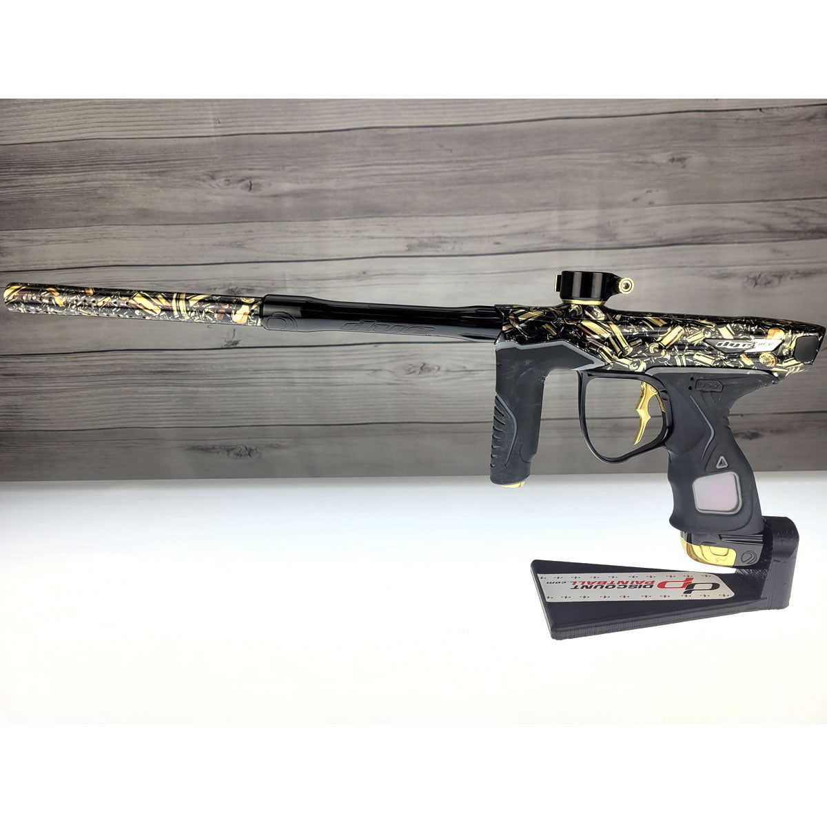 Dye M3+ Paintball Marker Gold w case and wireless charger USED