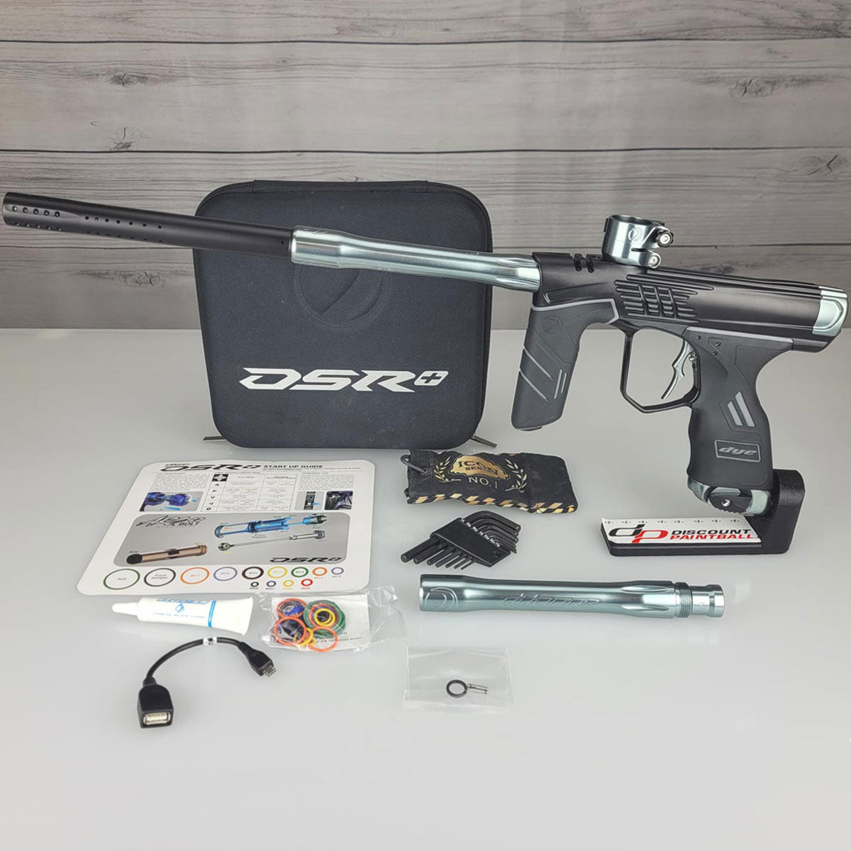 USED Dye DSR+ ICON Paintball Marker Black