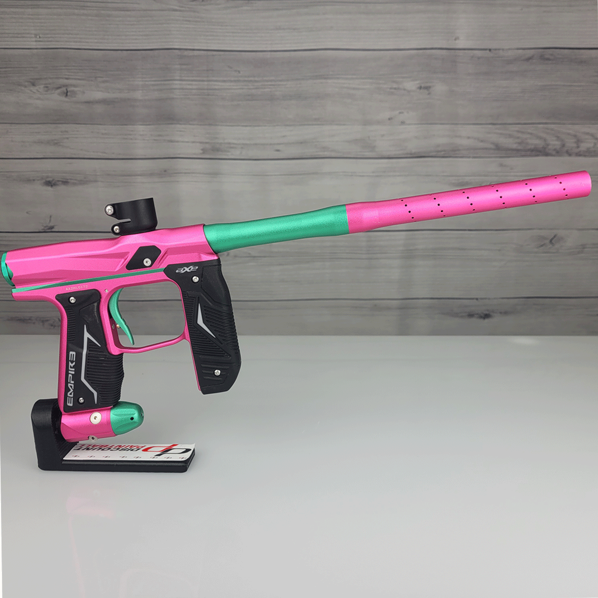 USED Empire Axe 2.0 OLED Paintball Marker Pink Teal