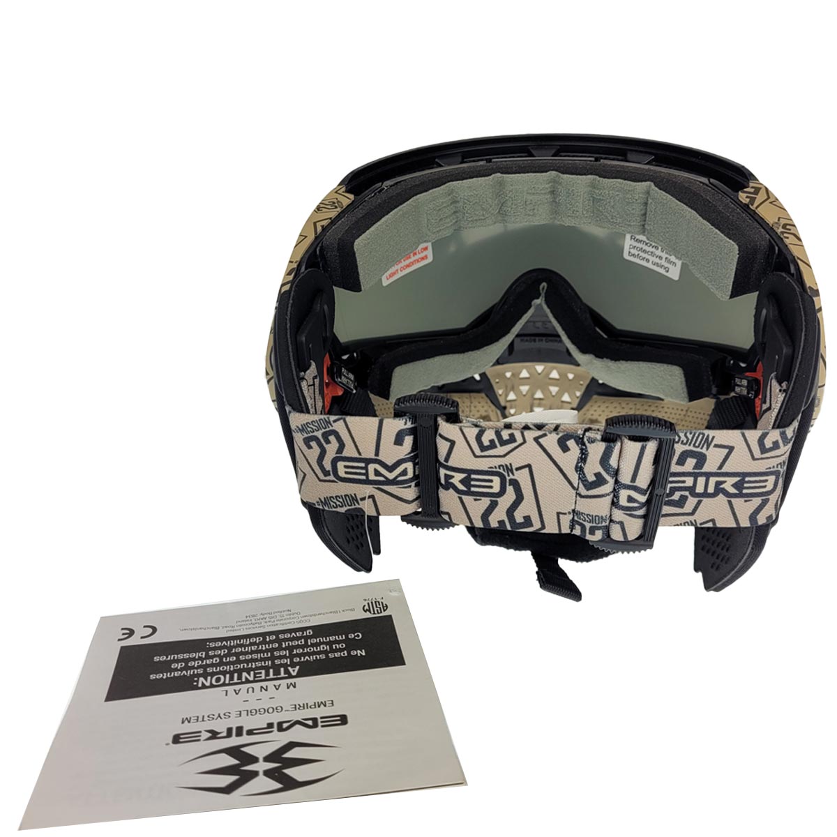 USED Empire EVS Paintball Mask Mission 22