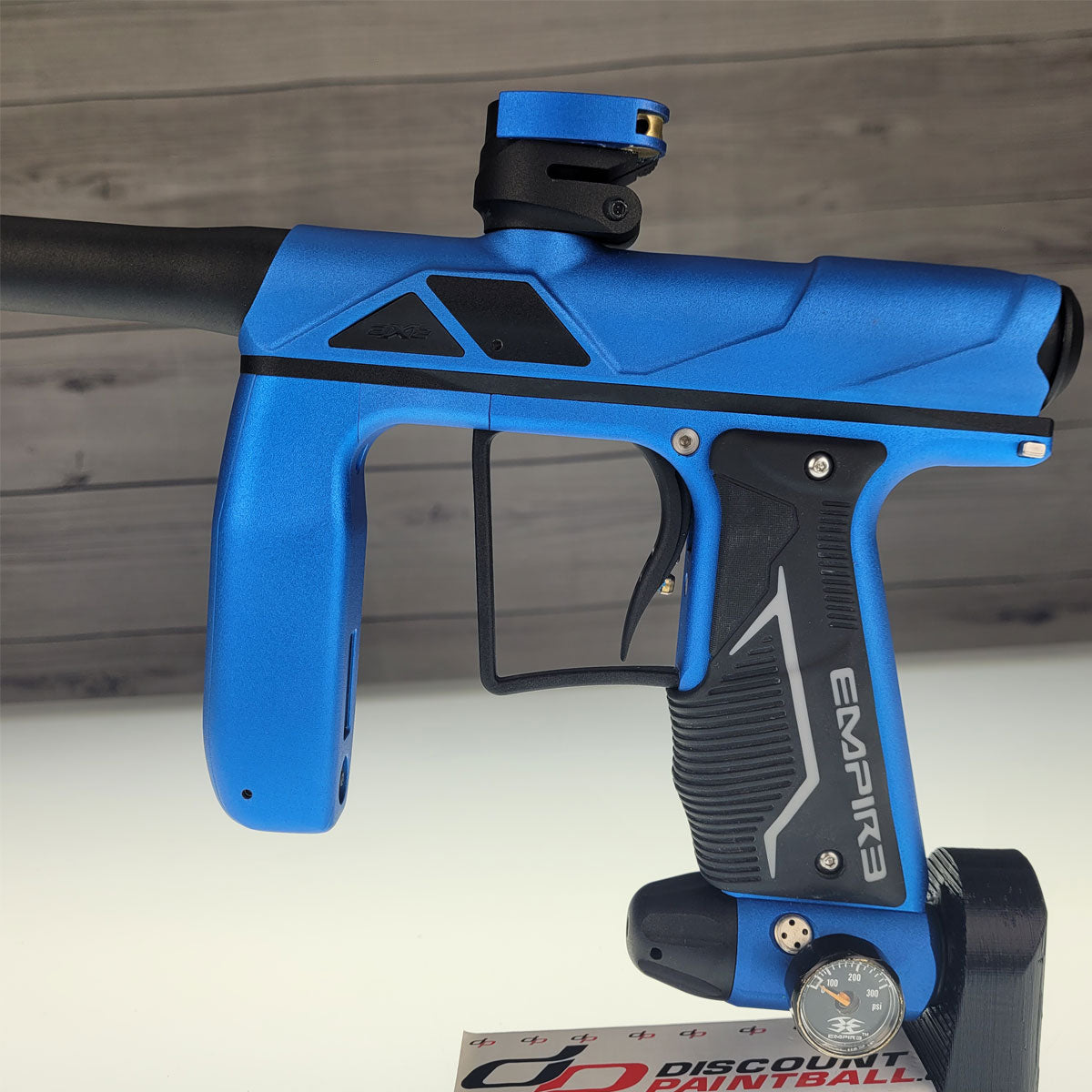 USED Empire Axe Pro Paintball Marker Blue Black