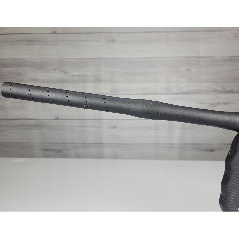 Black Empire Mini left side view of barrel