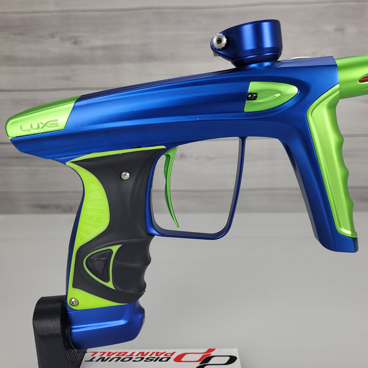 USED DLX Luxe ICE Paintball Marker Blue Green