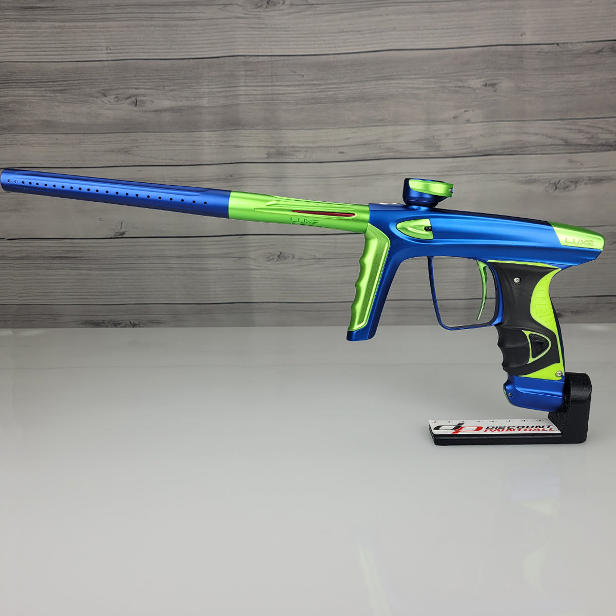 USED DLX Luxe ICE Paintball Marker Blue Green