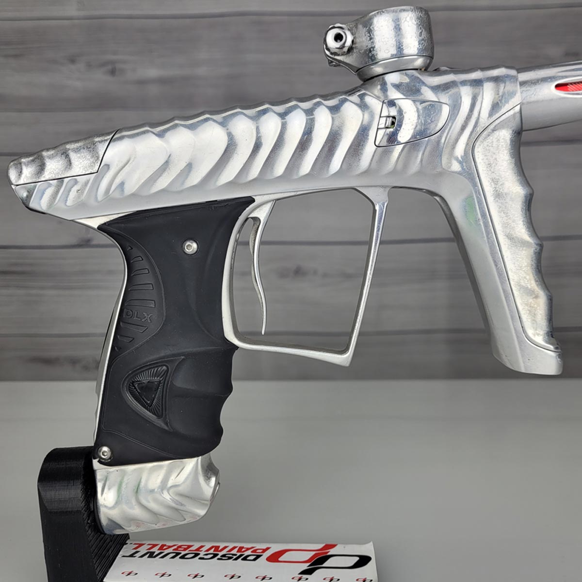USED HK Army Luxe X Ripper Paintball Marker Silver Read Details