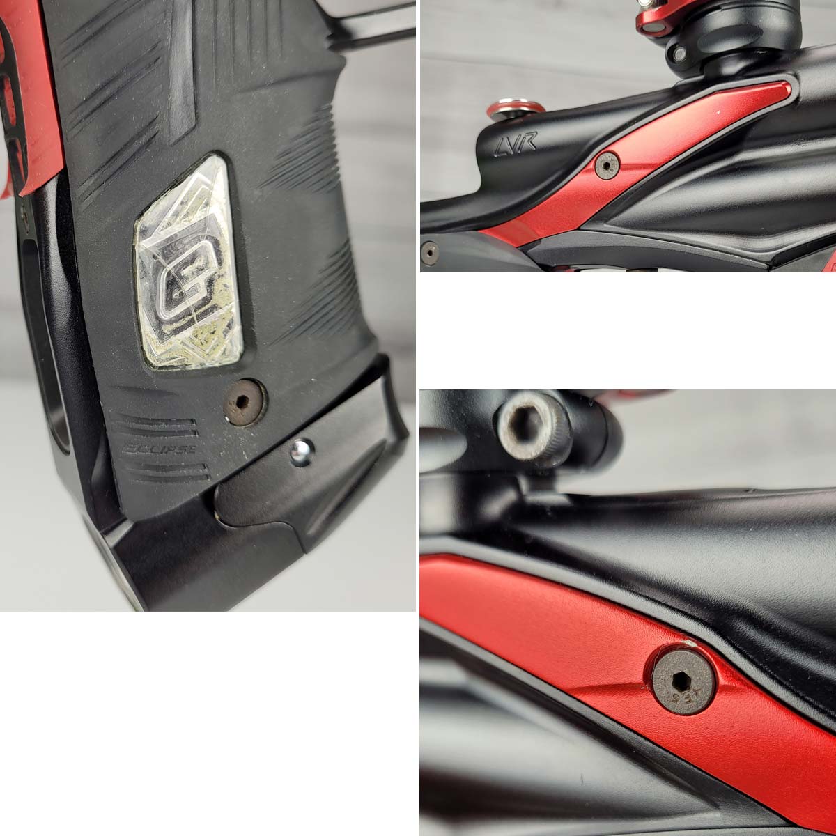 Planet Eclipse LVR Black Red w case USED