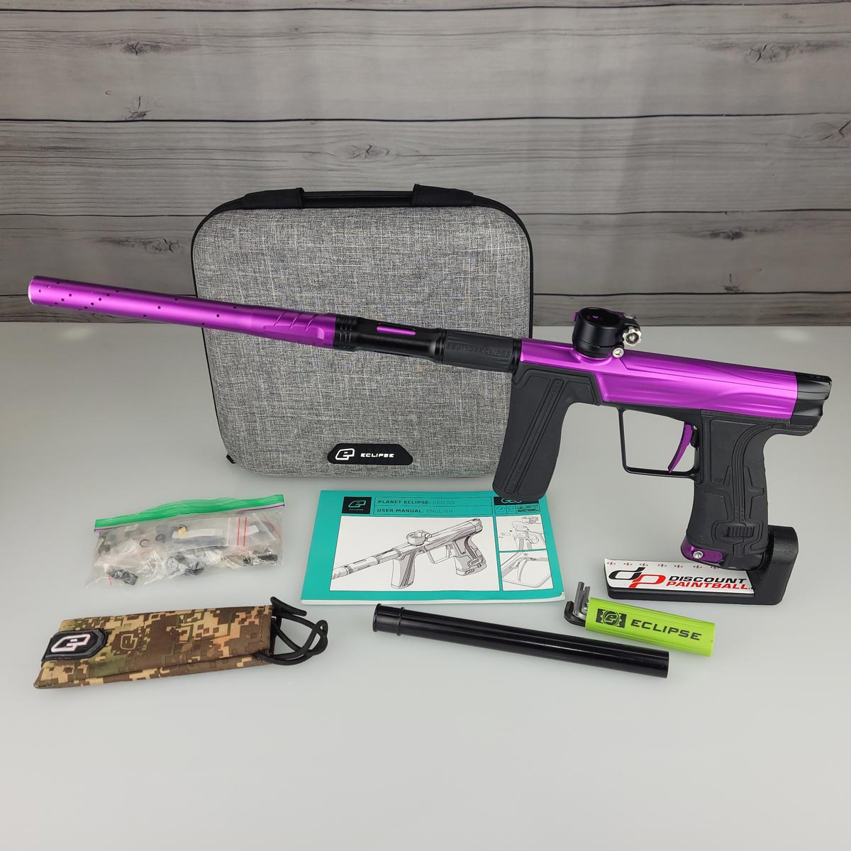 USED Planet Eclipse Geo R5 Purple Black