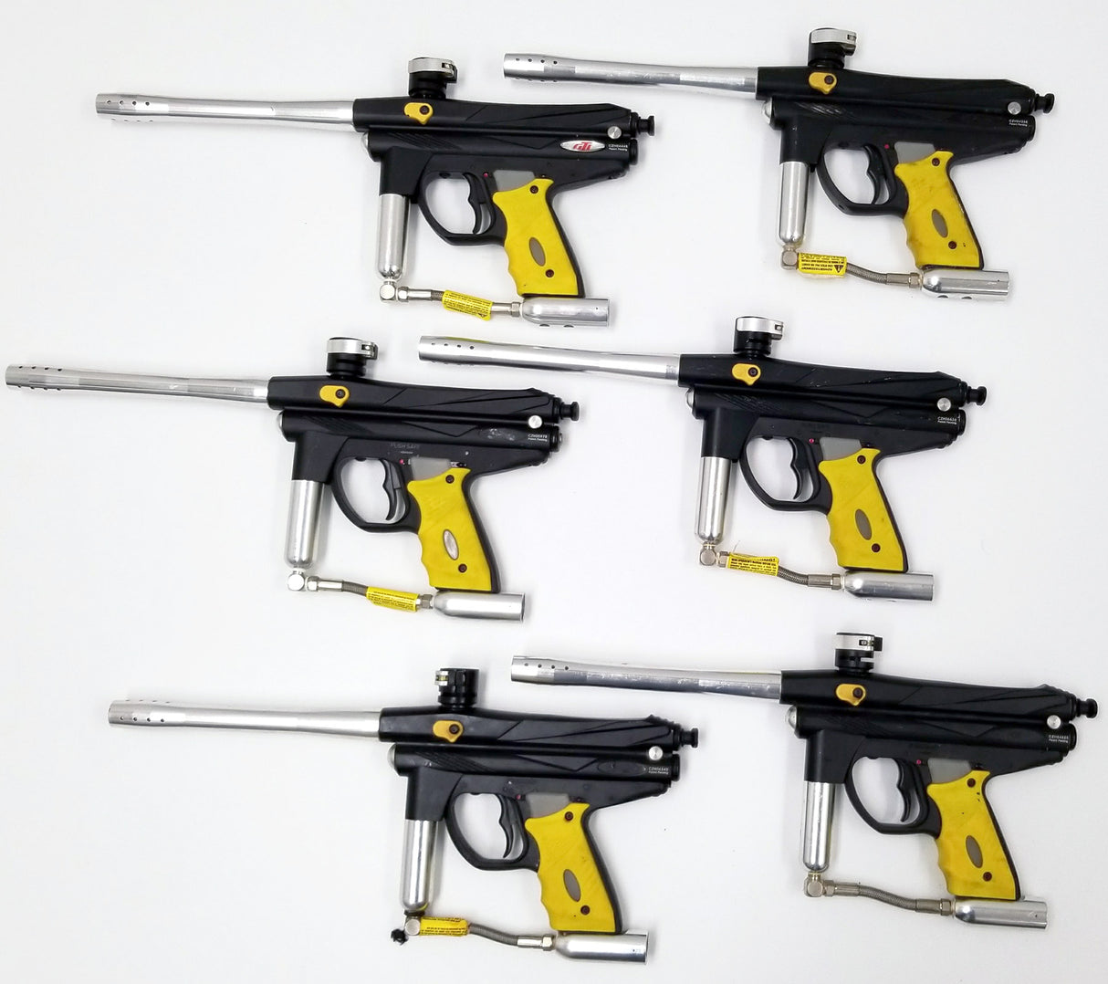 PMI Piranha Paintball Marker Rental *Not working parts only* 6 Pack