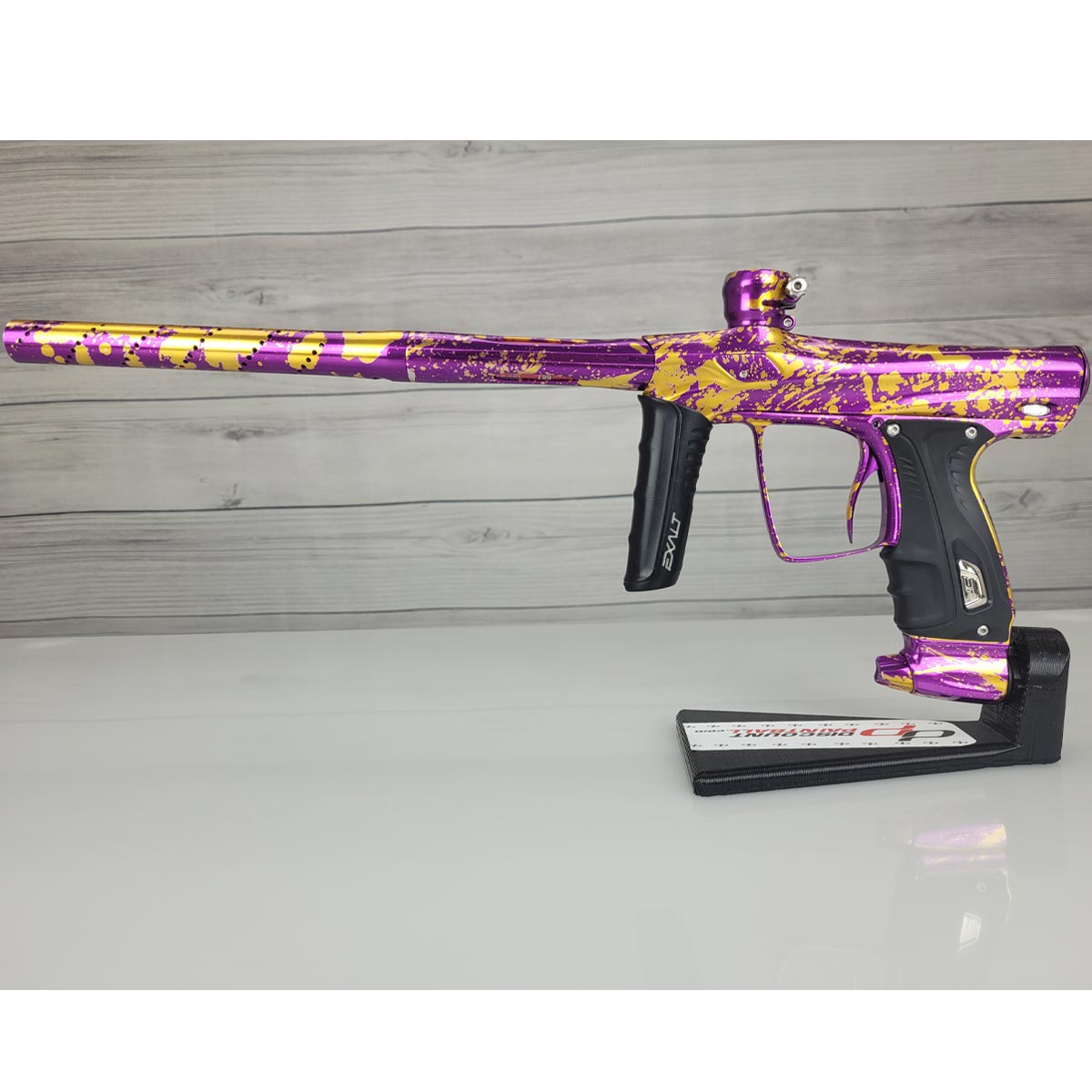 Shocker RSX Paintball Marker Purple Gold USED