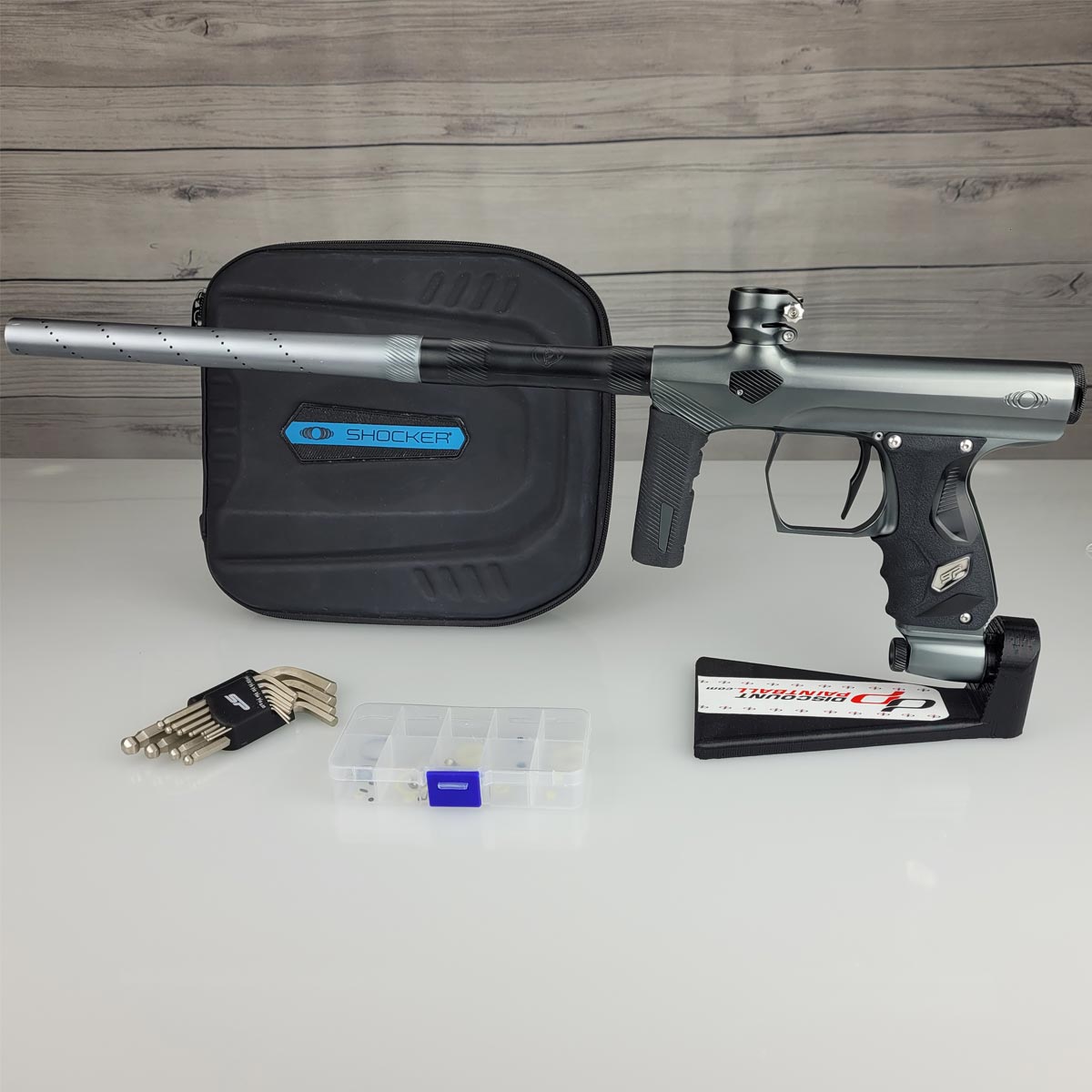 USED Shocker ERA Paintball Marker Gray Black