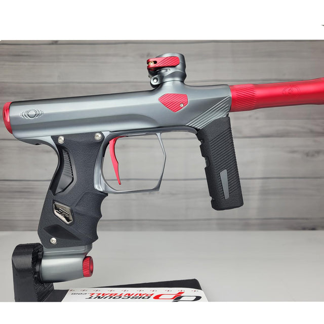 Right side body of USED Shocker Era Paintball Marker Gray Red
