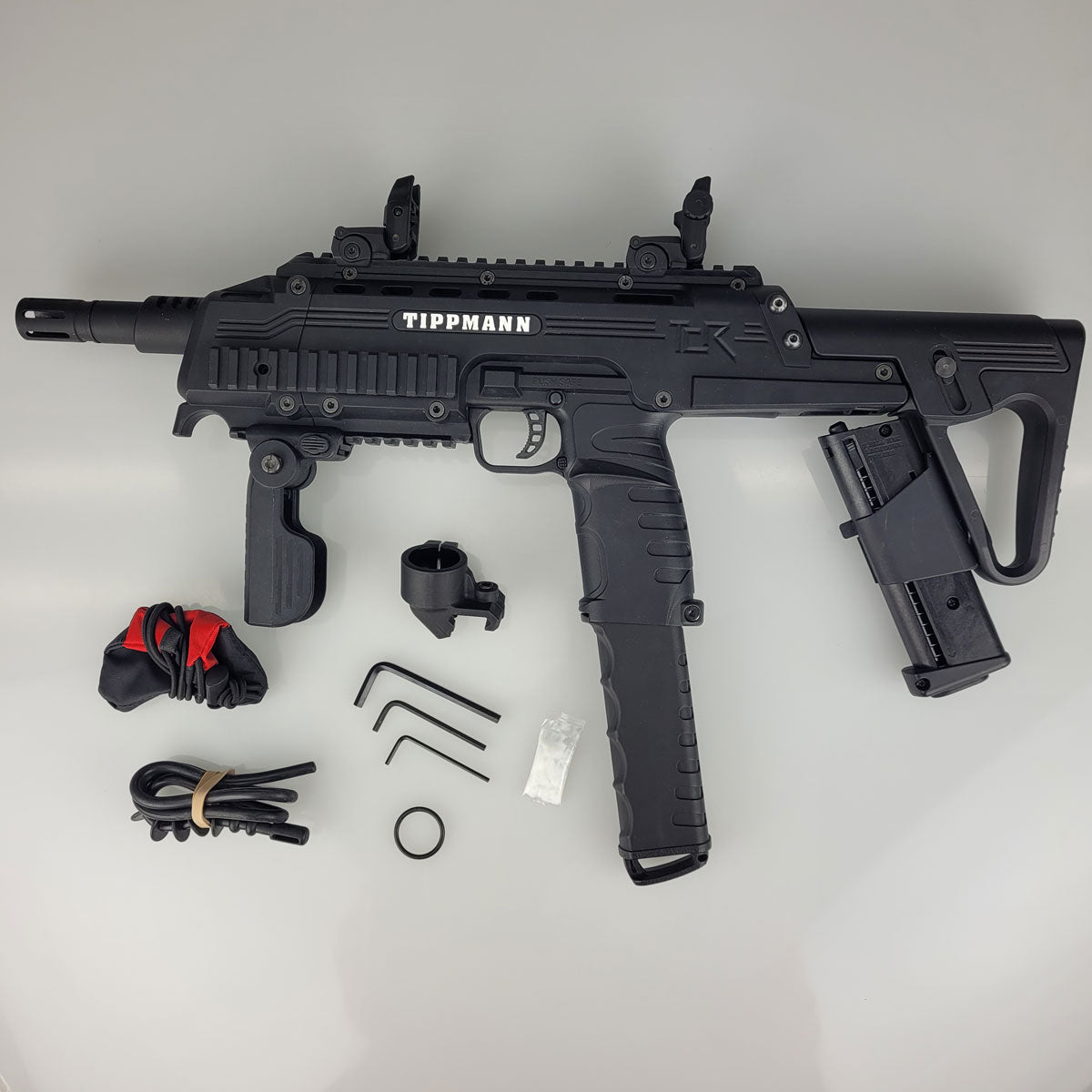 USED Tippmann TCR Paintball Marker Black