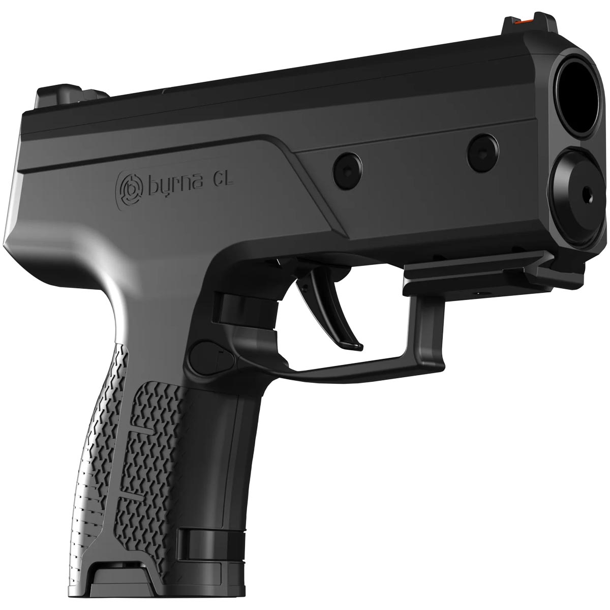 Byrna CL black angled view