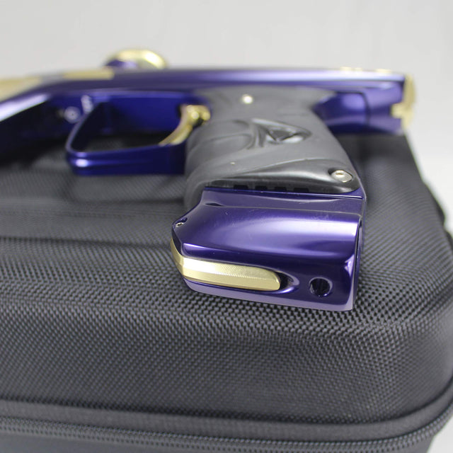 DLX Luxe Ice Paintball Gun Purple Gold Accents