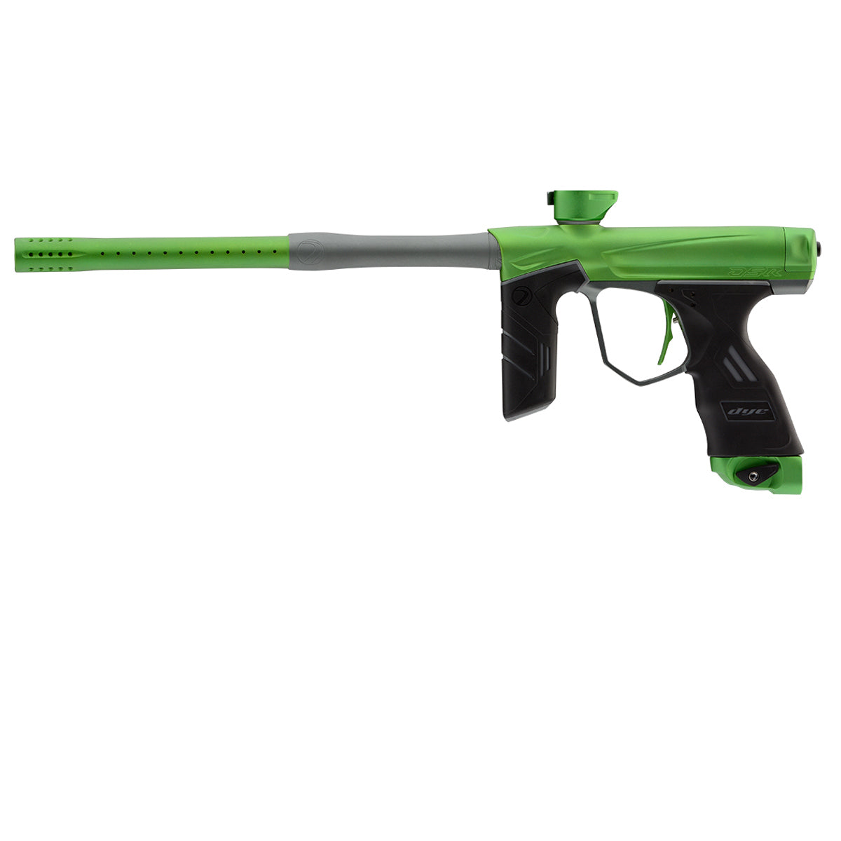 Dye DSR Paintball Marker Green Machine Lime Gray