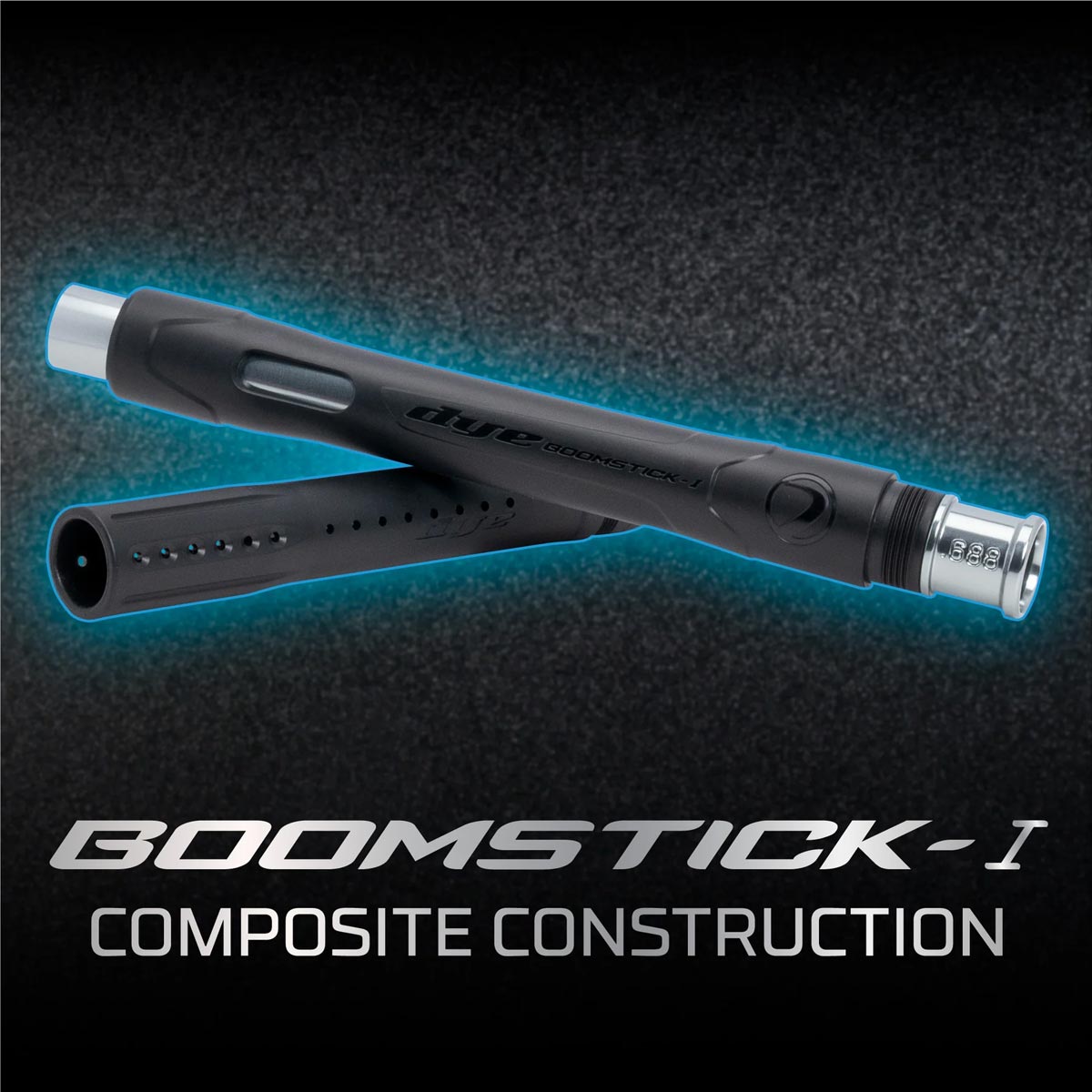 Dye Rize CZR+ Paintball Marker Boomstick barrel graphic