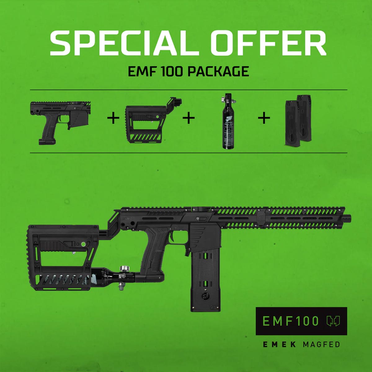 Planet Eclipse EMF100 Bundle deal black
