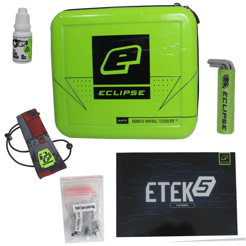Planet Eclipse Etek 5 Paintball Marker Red Black