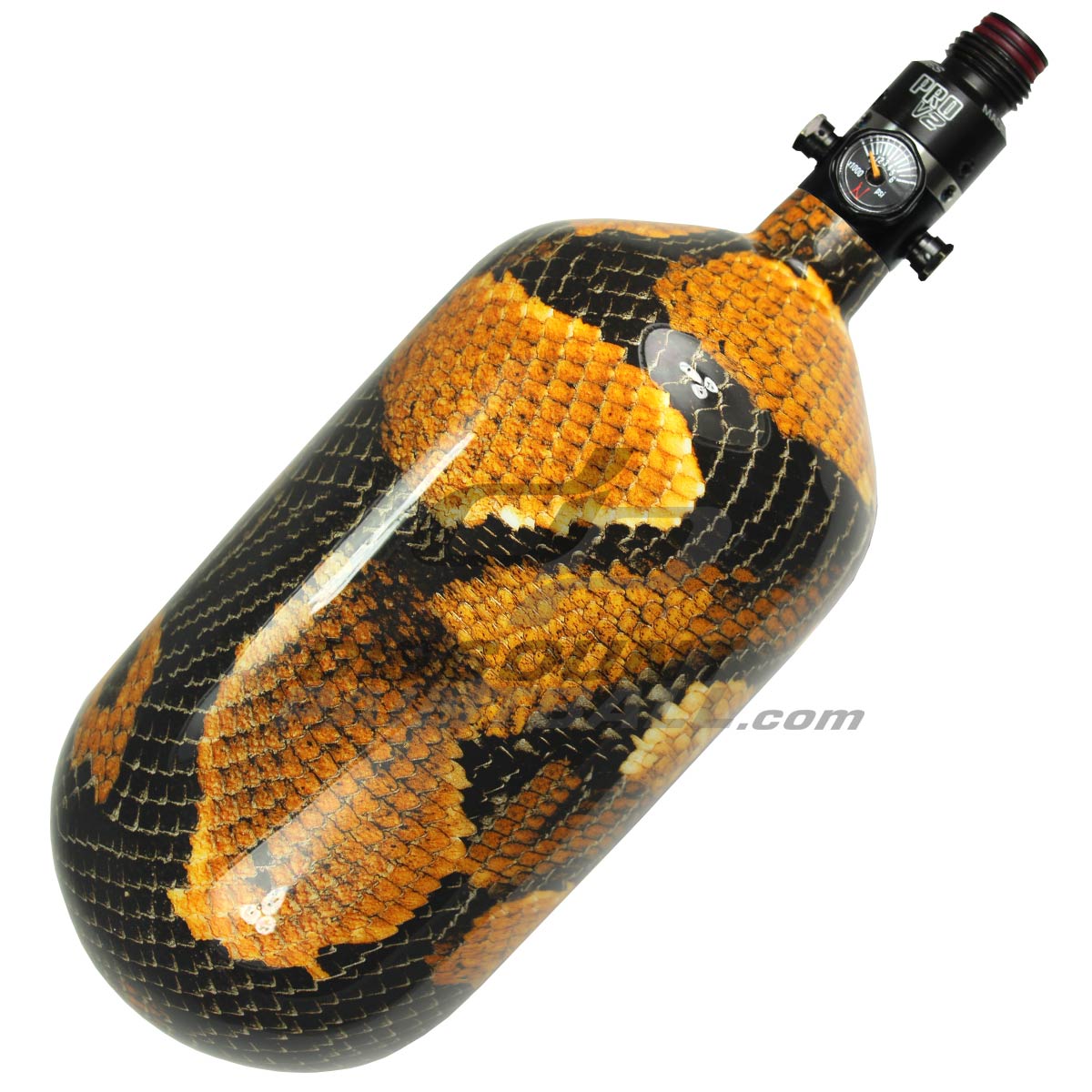 Ninja Pro V2 68 ci 4500 psi Super Lite Air Tank Snake