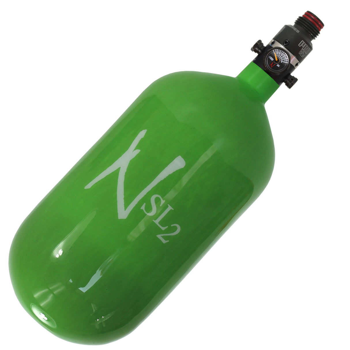 Ninja Pro V2 77 ci 4500 psi SL2 Air Tank Lime