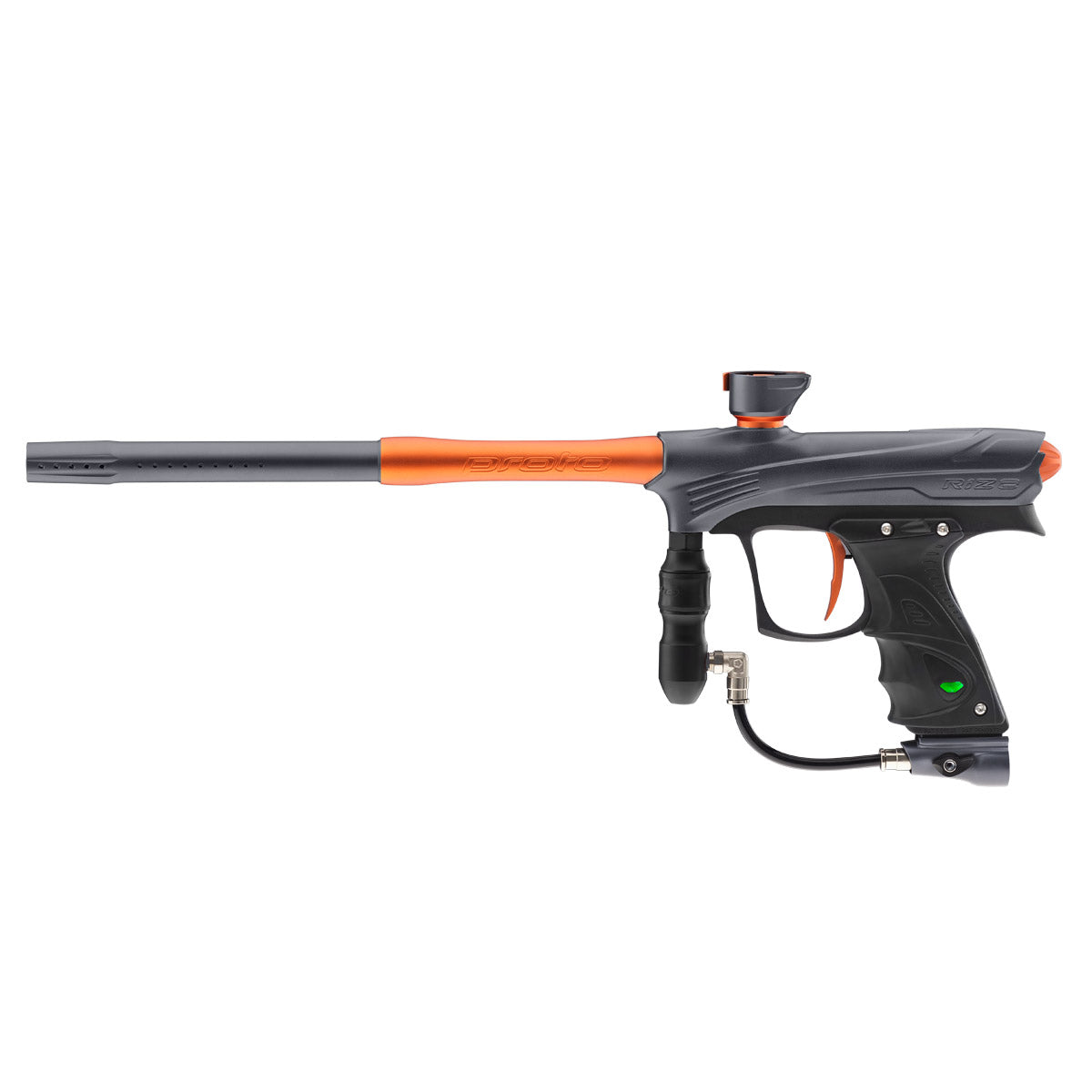 Dye Rize Maxxed Paintball Marker Gray Orange