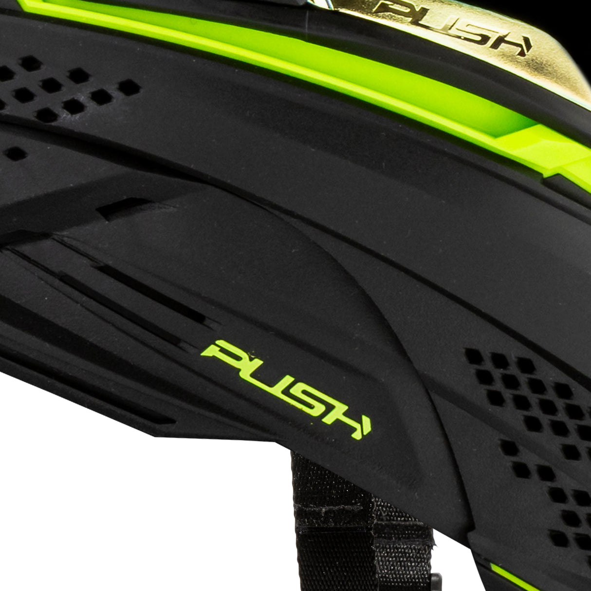 Unite Goggle Mk II - Reactor (Black/Green) - Gold Lens