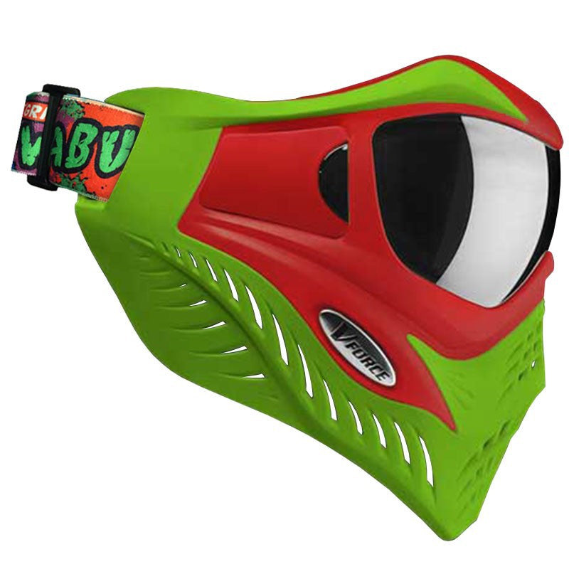 VForce Grill Paintball Goggle Mask Cowabunga Red/Green Raphael #76 Ninja Turtles